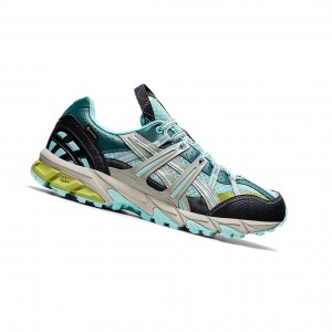 Aruba Blue / Blue Graphite Men's Asics HS4-S GEL-SONOMA 15-50 GTX Sneakers | 820-DXJIGW