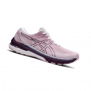 Barely Rose / Deep Plum Women's Asics GT-2000 10 Running Shoes | 194-BXIHCR