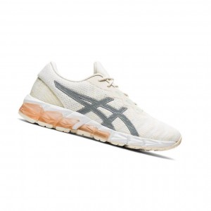 Beige Men's Asics GEL-QUANTUM 180 5 Sneakers | 746-SAPQVK