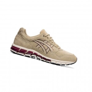 Beige Men's Asics GEL-SAGA 180 Sneakers | 670-FWURAM