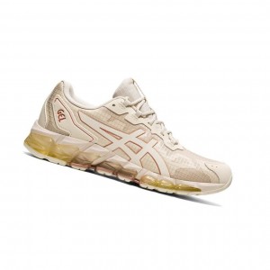 Beige Women's Asics GEL-QUANTUM 360 6 Sneakers | 298-YXIQES