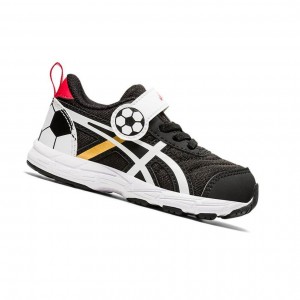 Black Kids' Asics CONTEND 6 TS SCHOOL YARD Running Shoes | 184-CUVJDM