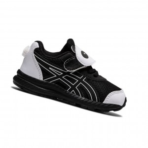 Black Kids' Asics CONTEND 7 TS Running Shoes | 725-RUEIOV