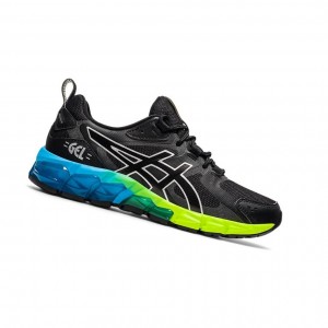Black Kids' Asics GEL-QUANTUM 180 6 GS Sneakers | 264-IAZEMV