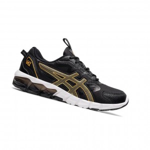 Black Kids' Asics GEL-QUANTUM 180 6 GS Sneakers | 815-RMOIQU