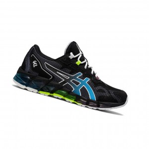 Black Kids' Asics GEL-QUANTUM 360 6 GS Sneakers | 461-UMHDSC