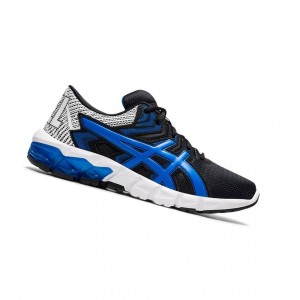 Black Kids' Asics GEL-QUANTUM 90 2 GS Sneakers | 642-ZETHVW