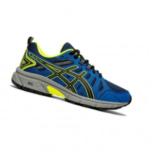 Black Kids' Asics GEL-VENTURE 7 GS Running Shoes | 673-PEIUQA