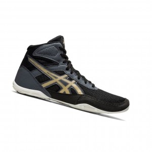 Black Kids' Asics MATFLEX 6 GS Sneakers | 294-POGHRC
