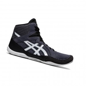 Black Kids' Asics SNAPDOWN 3 GS Wrestling Shoes | 152-AFWNDG