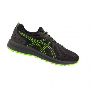 Black Men's Asics FREQUENT TRAIL Running Shoes | 459-YRSVAJ