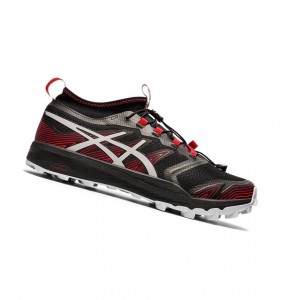 Black Men's Asics FUJITRABUCO PRO Trail Running Shoes | 093-ZODXPG