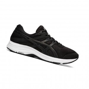 Black Men's Asics GEL-CONTEND 6 Running Shoes | 908-LDSUOP