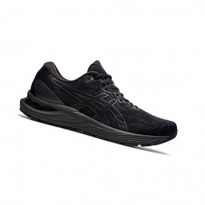 Black Men's Asics GEL-CUMULUS 23 Running Shoes | 409-WINLHK