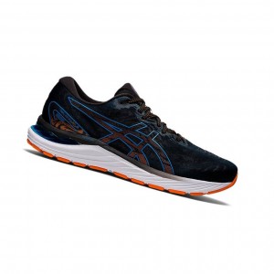 Black Men's Asics GEL-CUMULUS 23 Wide Running Shoes | 395-MCWUFA