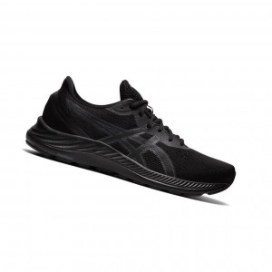 Black Men's Asics GEL-EXCITE 8 Running Shoes | 126-SMDPKZ