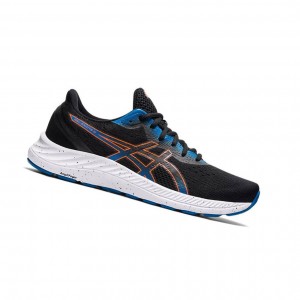 Black Men's Asics GEL-EXCITE 8 Running Shoes | 182-BQGTFL