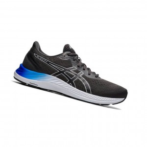 Black Men's Asics GEL-EXCITE 8 Running Shoes | 761-ZVHNTO
