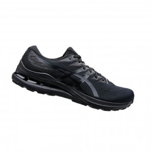 Black Men's Asics GEL-KAYANO 28 Running Shoes | 820-KAVEPL