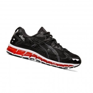 Black Men's Asics GEL-KAYANO 5 360 Sneakers | 491-FOHLAC