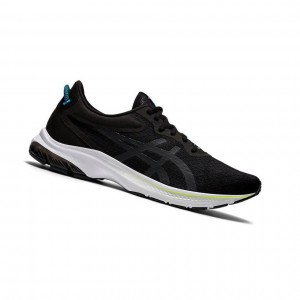 Black Men's Asics GEL-KUMO LYTE Running Shoes | 764-HCGNVL