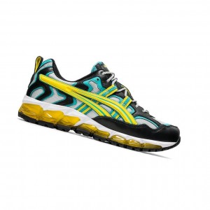 Black Men's Asics GEL-NANDI 360 Sneakers | 158-AECWZS