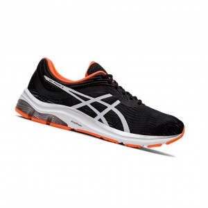 Black Men's Asics GEL-PULSE 11 Running Shoes | 957-XBYUCG