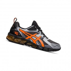 Black Men's Asics GEL-QUANTUM 180 6 Sneakers | 286-JLEUZW