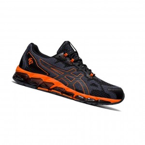 Black Men's Asics GEL-QUANTUM 360 6 Sneakers | 465-LQHFSV