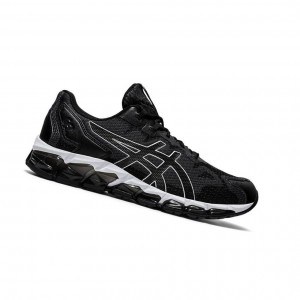 Black Men's Asics GEL-QUANTUM 360 6 Sneakers | 843-CPMVYI