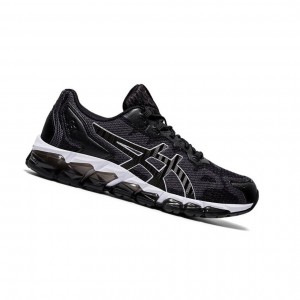 Black Men's Asics GEL-QUANTUM 360 6 Sneakers | 917-JBNTGR