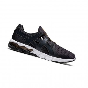 Black Men's Asics GEL-QUANTUM 90 Sneakers | 580-UWJSDC