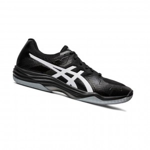 Black Men's Asics GEL-TACTIC 2 Volleyball Shoes | 235-THRJAW