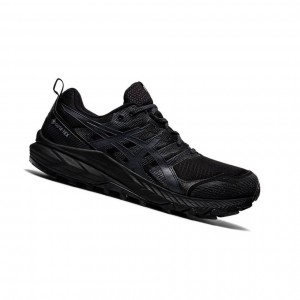 Black Men's Asics GEL-TRABUCO 9 G-TX Trail Running Shoes | 541-TOWCNK