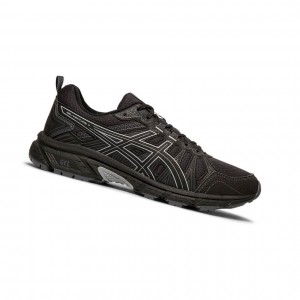 Black Men's Asics GEL-VENTURE 7 Trail Trail Running Shoes | 439-AYEDPF