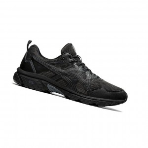 Black Men's Asics GEL-VENTURE 8 Extra Wide Trail Running Shoes | 732-ICLWSR
