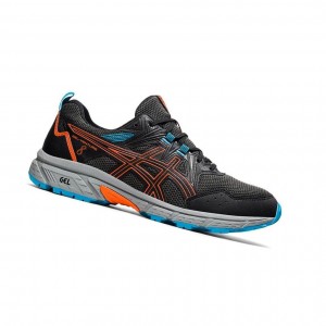 Black Men's Asics GEL-VENTURE 8 Trail Running Shoes | 375-USTBEV