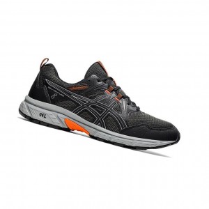 Black Men's Asics GEL-VENTURE 8 Trail Running Shoes | 806-WIFUGK