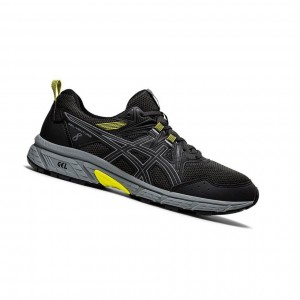 Black Men's Asics GEL-VENTURE 8 Trail Running Shoes | 518-BRSYLJ
