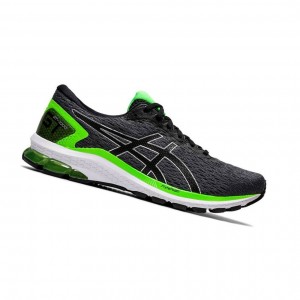 Black Men's Asics GT-1000 9 Running Shoes | 057-RTXKLY