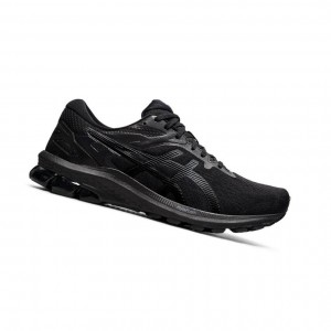 Black Men's Asics GT-1000 Extra Wide Running Shoes | 142-FJRTSZ