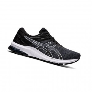 Black Men's Asics GT-1000 Running Shoes | 198-ZCGWIU