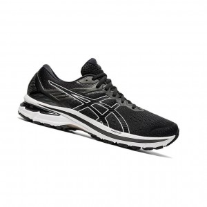 Black Men's Asics GT-2000 Running Shoes | 256-XRHFZQ