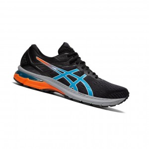 Black Men's Asics GT-2000 Running Shoes | 587-WOZIPV