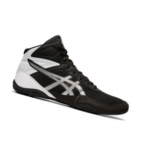 Black Men's Asics MATFLEX 6 Wrestling Shoes | 614-ZDGBUH