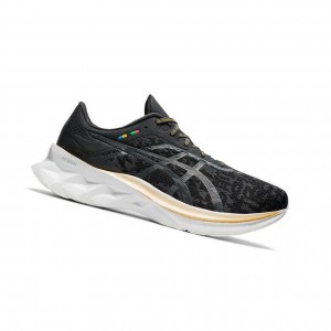 Black Men's Asics NOVABLAST Running Shoes | 762-ZIVRWC