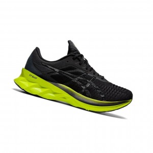 Black Men's Asics NOVABLAST Running Shoes | 074-LRIJTX