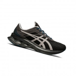 Black Men's Asics NOVABLAST Running Shoes | 417-LTEKXM