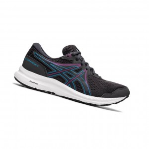 Black Women's Asics GEL-CONTEND 7 Running Shoes | 059-PXBTEO