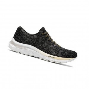 Black Women's Asics GEL-CUMULUS 22 Running Shoes | 187-TFIVOR